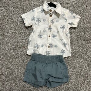 Carters Button Up Outfit